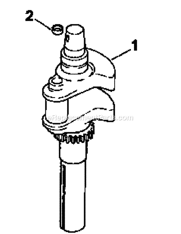 Cv18s-61573 Crankshaft Diagram and Parts List for M48-KHS 53AB5B5M750 Cub Cadet Sprayer